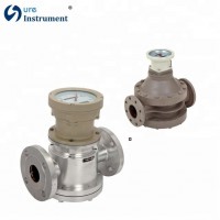 diesel fuel oil flow meter cast iron analog output