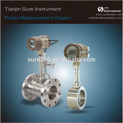 Nitrogen flow meter with LCD display flange connection