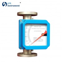 General use digital variable area flowmeter liquid gas metal tube flow meter