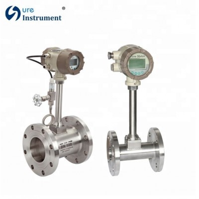 Vortex Flow Meter measure steam, gas & water factory supply