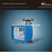 low cost digital display metal tube rotameter/flow meter made in china