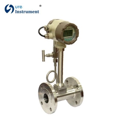 high temperature remote type vortex flow meter