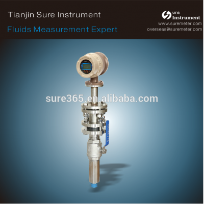 insertion magnetic flow meter