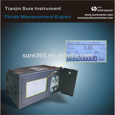 Flow Totalizer to remote LCD display and batch controller