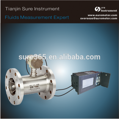 Turbine flow sensor with pulse output, RS485