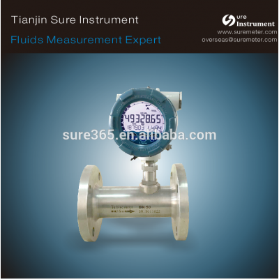 distilled water Turbine flow meter Sensor